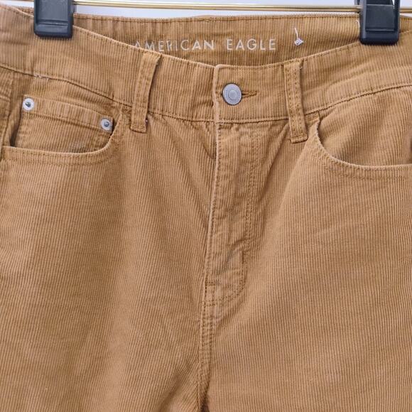 American Eagle Outfitters Pants Womens 8 Corduroy Super Hi-Rise Flare * - Picture 6 of 11